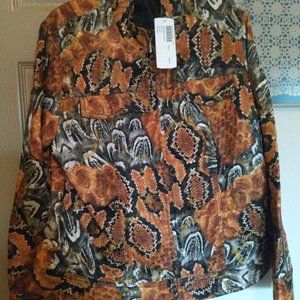 Modern Fusion Orange Jacket